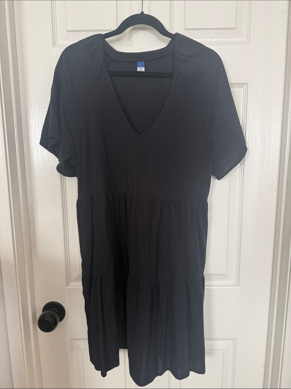 Women’s old navy black dress Large